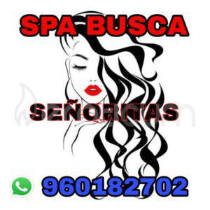 REQUERIMOS  CHICAS  DE  MENTE  ABIERTA  PARA  SPA  URGENTE