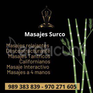 Masajes Tantra Estimulantes Surco – Full Economico